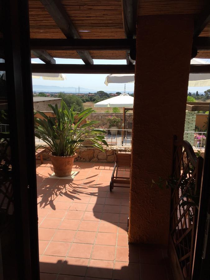 Antico Casale Del Poggio Hotell Capoterra Eksteriør bilde