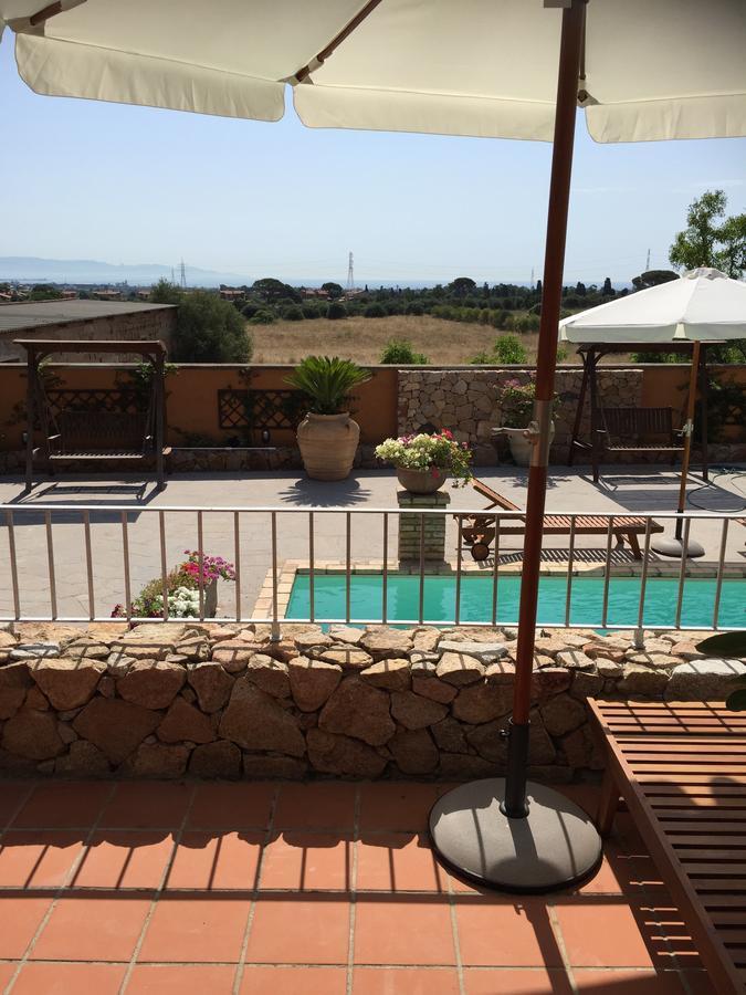 Antico Casale Del Poggio Hotell Capoterra Eksteriør bilde